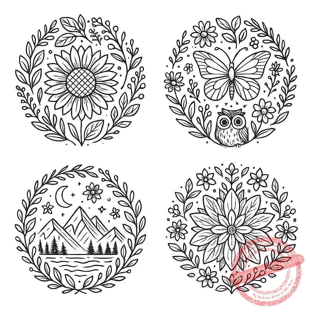 Détente et calme avec ces mandalas à colorier